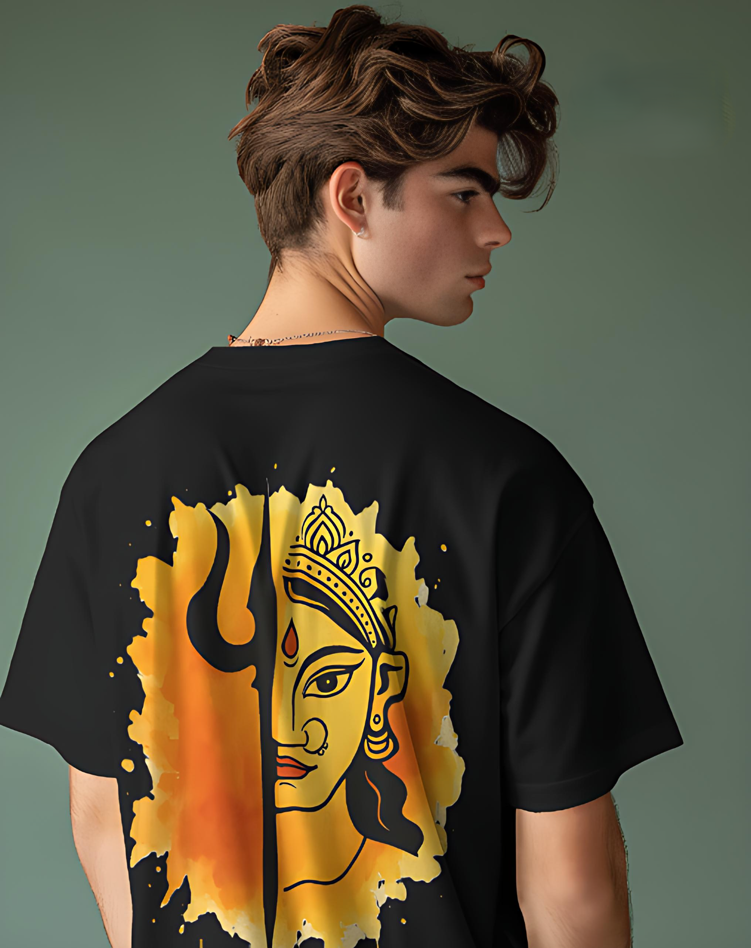 Durga Shakti - Cosmic Union Regular Fit T-Shirt