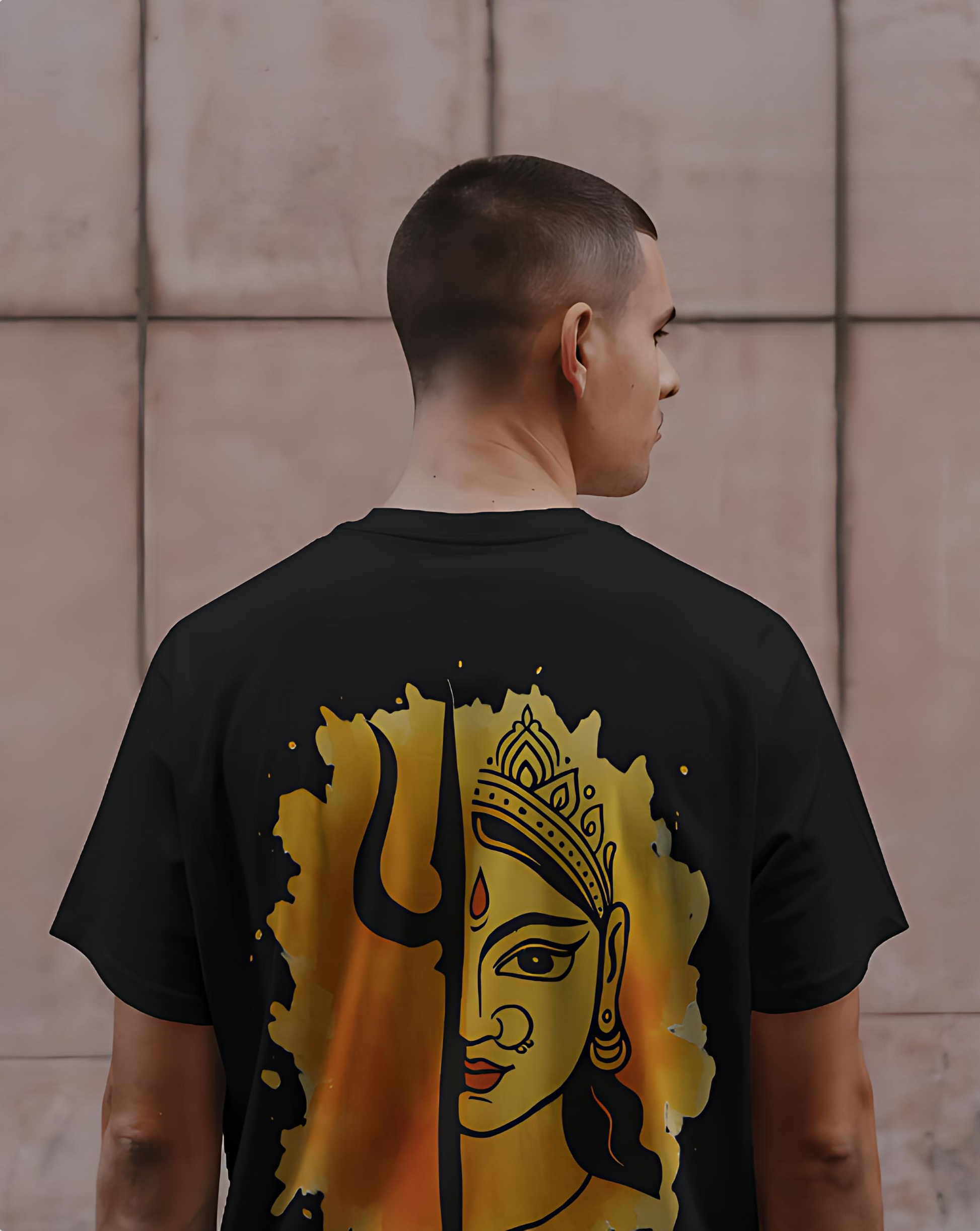 Durga Shakti - Cosmic Union Regular Fit T-Shirt