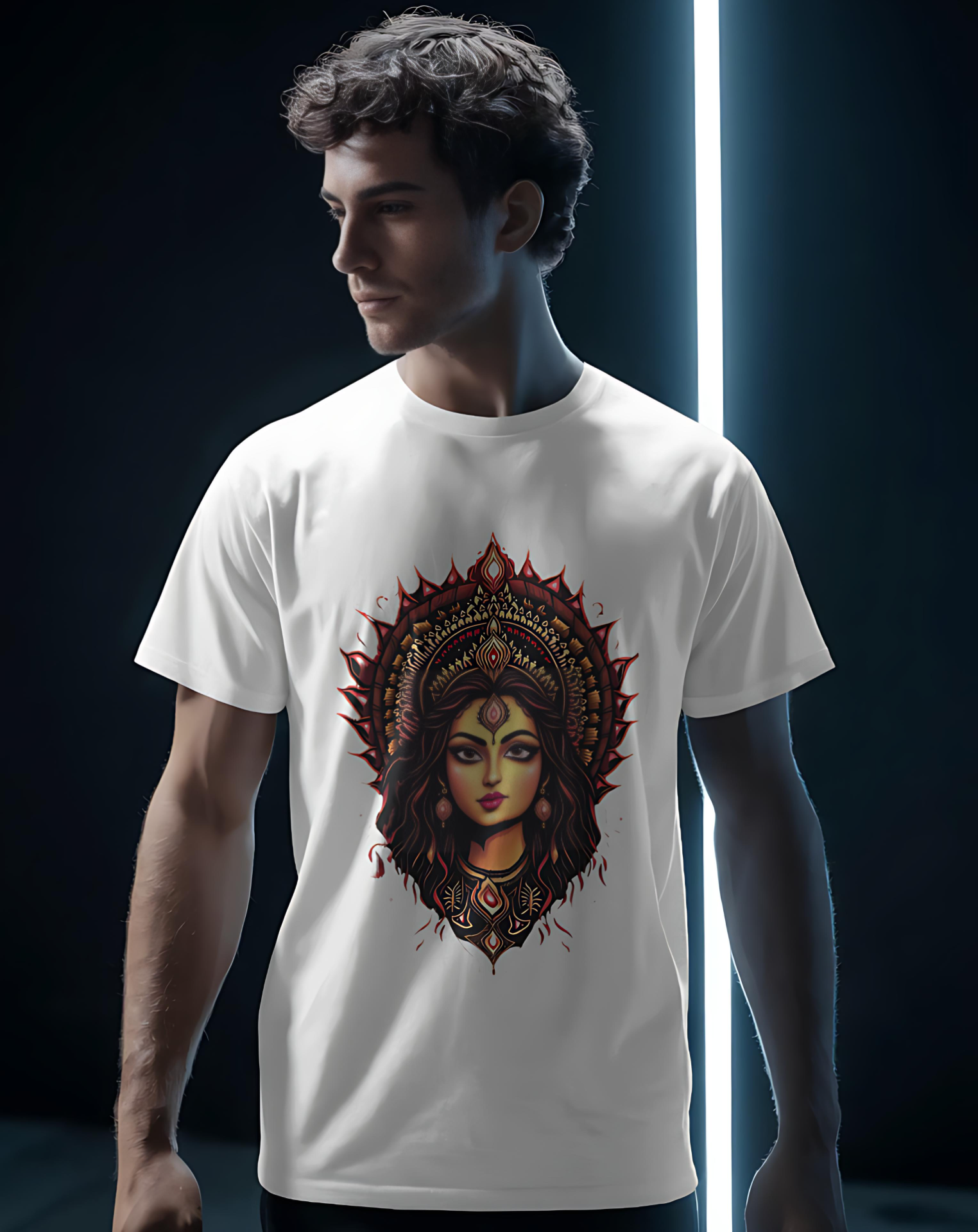 Divine Shakti - Goddess Mandala Regular Fit T-Shirt