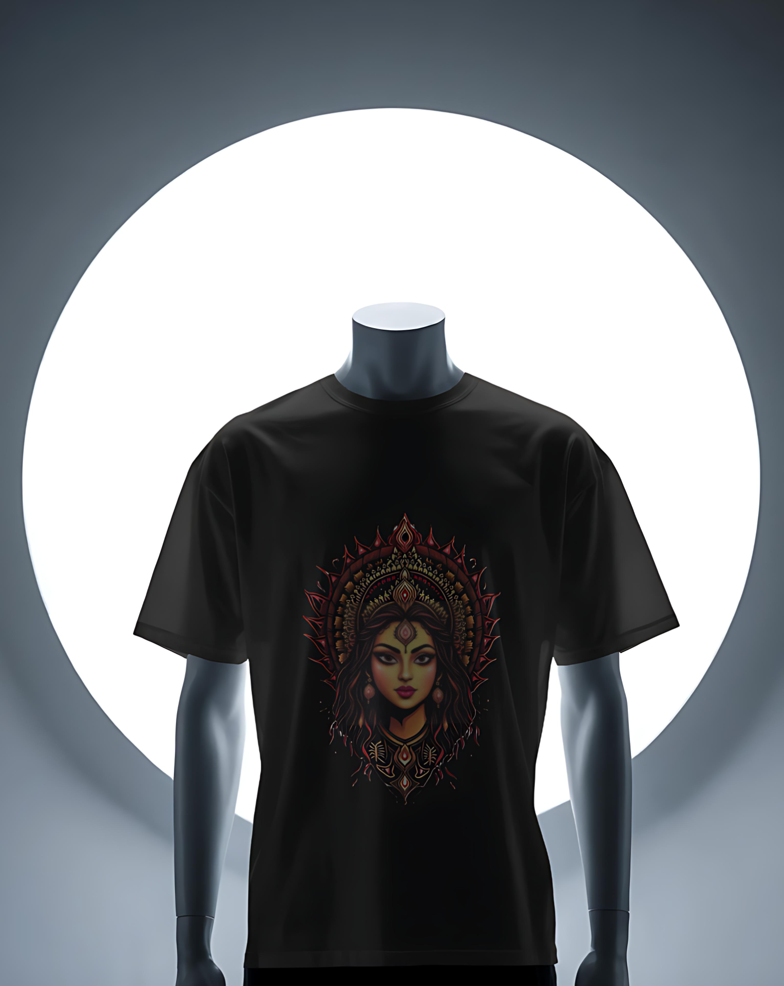Divine Shakti - Goddess Mandala Regular Fit T-Shirt