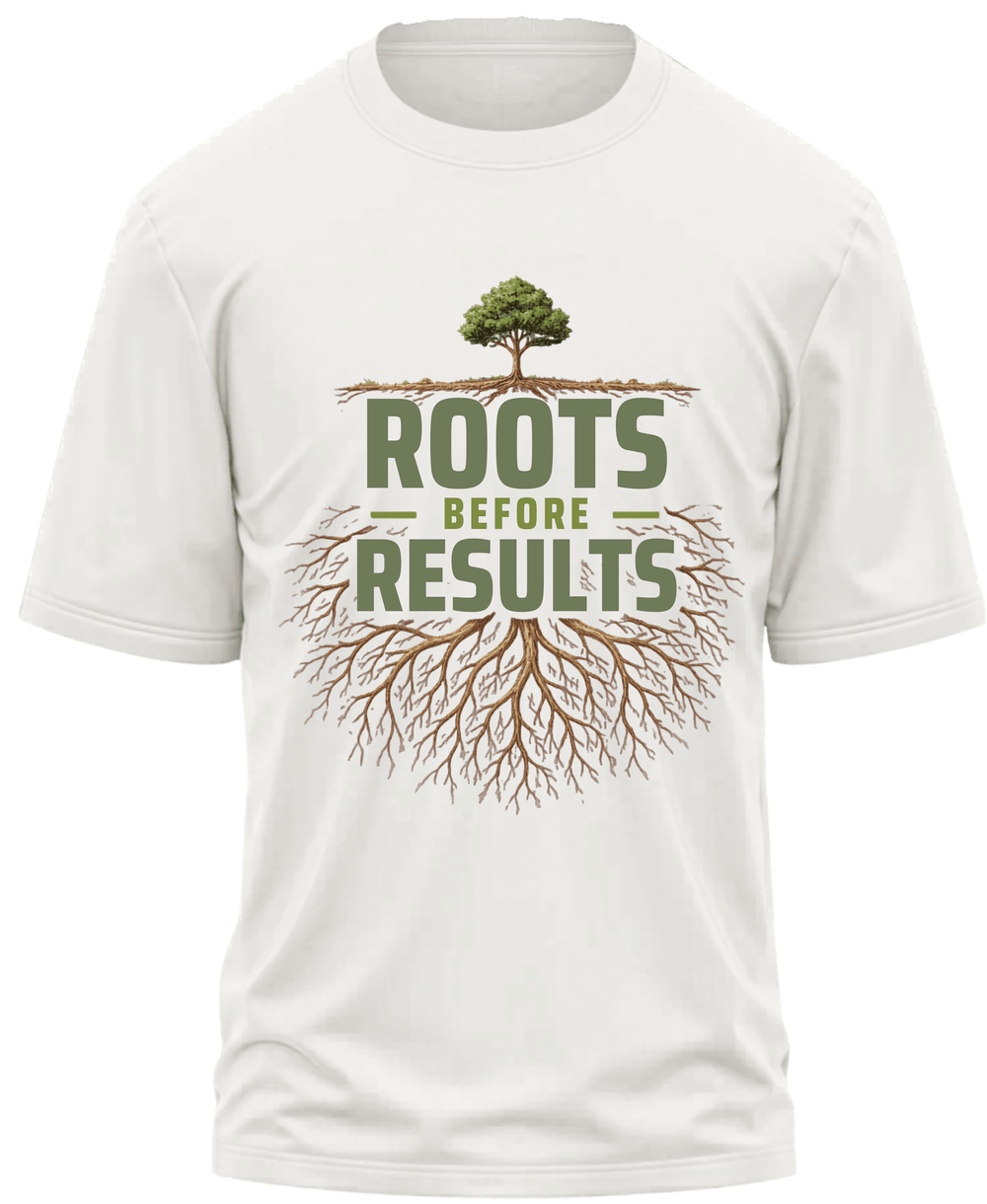 Roots Before Results Tree Graphic T-Shirt | Zilevo – THE ZILEVO