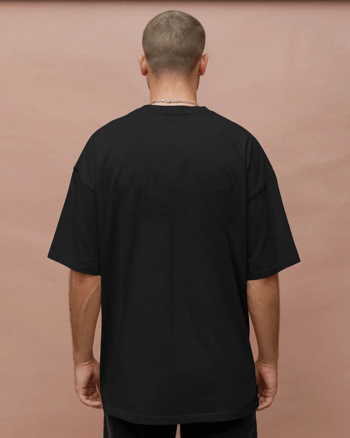 Mahadev Energy Trishul Power Graphic Oversized Tee