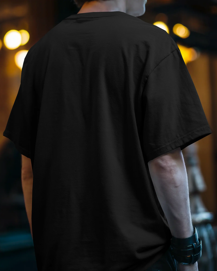 Log Out To Tune In Graphic Oversized Tee